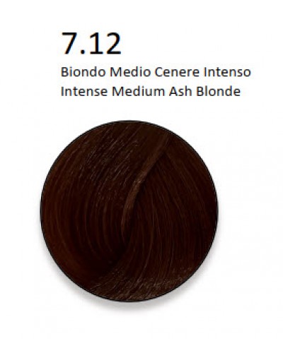 Крем боя за коса - Black Professional Line Sintesis Color Cream Перманентна 100 мл. цвят Medium ash blond 7.12