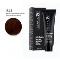 Крем боя за коса - Black Professional Line Sintesis Color Cream Перманентна 100 мл. цвят Light ash blond 8.12