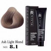 Крем боя за коса - Black Professional Line Sintesis Color Cream Перманентна 100 мл. цвят Ash light blond 8.1 