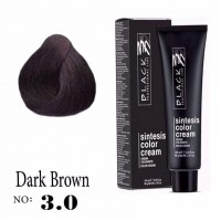 Крем боя за коса - Black Professional Line Sintesis Color Cream Перманентна 100 мл. цвят Dark brown 3.0