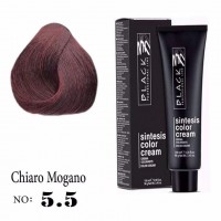 Крем боя за коса - Black Professional Line Sintesis Color Cream Перманентна 100 мл. цвят Mahogany light brown 5.5 