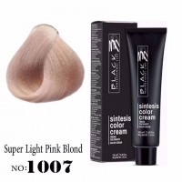 Крем боя за коса - Black Professional Line Sintesis Color Cream Перманентна 100 мл. цвят Super light pink blond 1002 / 1007 