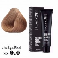 Крем боя за коса - Black Professional Line Sintesis Color Cream Перманентна 100 мл. цвят Ultra light blond 9.0