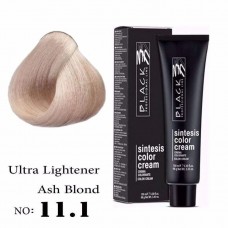 Крем боя за коса - Black Professional Line Sintesis Color Cream Перманентна 100 мл. цвят Ultra lightener ash blond 11.1