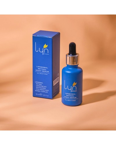 Нощен серум Липозомал – Ретинол 30 мл. от Lyn Liposomal Retinol Night Serum.