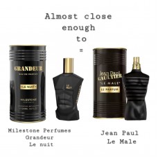 Мъжки парфюм GRANDEUR Le NUIT 100 мл. Milestone EMPER Вдъхновен от JPG Le Male Le Parfum