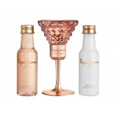 Комплект за жени Pepe Jeans for HER – т.в 30 мл + Pepe Jeans за нея - Лосион за тяло, 50 мл + Pepe Jeans за нея - Душ гел, 50 мл