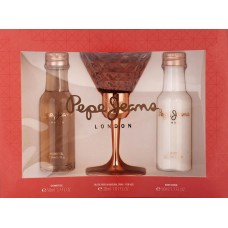 Комплект за жени Pepe Jeans for HER – т.в 30 мл + Pepe Jeans за нея - Лосион за тяло, 50 мл + Pepe Jeans за нея - Душ гел, 50 мл