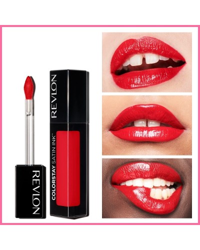 Течно червило REVLON COLORSTAY SATIN INK № 015 – FIRE & ICE