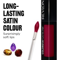 Течно червило REVLON COLORSTAY SATIN INK № 034 – Regal ruby
