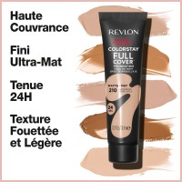 Дълготраен матиращ фон дьо тен с плътно покритие Revlon ColorStay Full Cover Foundation 210 SAND BEIGE