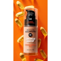 Течен фон дьо тен от Revlon за комбинирана и мазна кожа, Revlon ColorStay for Combination/Oily Skin SPF 15 № 180 SAND BEIGE 