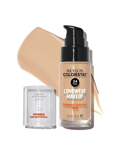 Течен фон дьо тен от Revlon за комбинирана и мазна кожа, Revlon ColorStay for Combination/Oily Skin SPF 15 № 150 BUFF