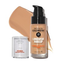 Течен фон дьо тен от Revlon за комбинирана и мазна кожа, Revlon ColorStay for Combination/Oily Skin SPF 15 № 220 NATUR BEIGE