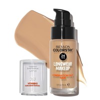 Течен фон дьо тен от Revlon за комбинирана и мазна кожа, Revlon ColorStay for Combination/Oily Skin SPF 15 № 240 MEDIUM BEIGE 