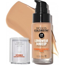 Течен фон дьо тен от Revlon за комбинирана и мазна кожа, Revlon ColorStay for Combination/Oily Skin SPF 15 № 300 GOLD BEIGE
