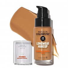 Течен фон дьо тен от Revlon за комбинирана и мазна кожа, Revlon ColorStay for Combination/Oily Skin SPF 15 № 330 NATURAL TAN