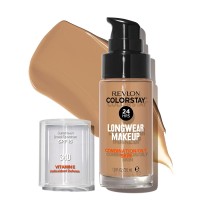 Течен фон дьо тен от Revlon за комбинирана и мазна кожа, Revlon ColorStay for Combination/Oily Skin SPF 15 № 340 EARLY TAN 