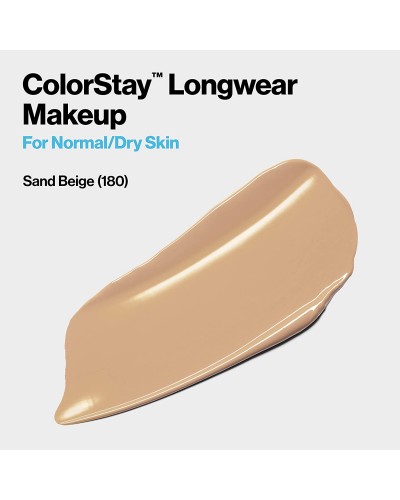 Течен фон дьо тен от Revlon за нормална и суха кожа, Revlon ColorStay for Normal and Dry Skin, SPF 20 № 180 SAND BEIGE