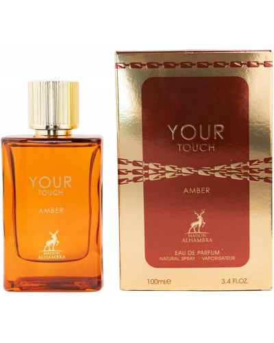 Парфюм за мъже Your Touch Amber 100 мл. EDP Вдъхновен от Armani Stronger With You Amber от Maison Alhambra