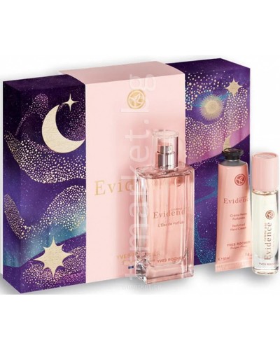 Комплект за жени Comme une Evidence - Eau de Parfum 50 мл. + Eau de Parfum 10 ml.+ Creme Maims 30 ml. от Yves Rocher