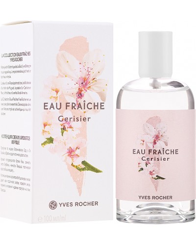 Тоалетна вода за жени Черешов цвят Gerisier EDT 100 мл. EAU FRAICHE CERISIER Yves Rocher