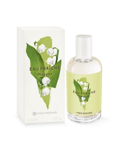 Тоалетна вода за жени Момина сълза Muguet EDT 100 мл. EAU FRAICHE Yves Rocher 