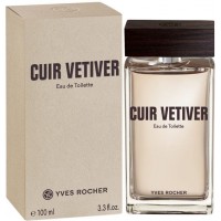 Тоалетна вода за мъже CUIR VETIVER 100 мл. ЕДТ от Yves Rocher 